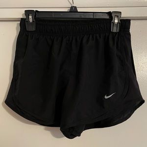 Nike Women's Tempo Dry Core 3'' Running Shorts Black on Black